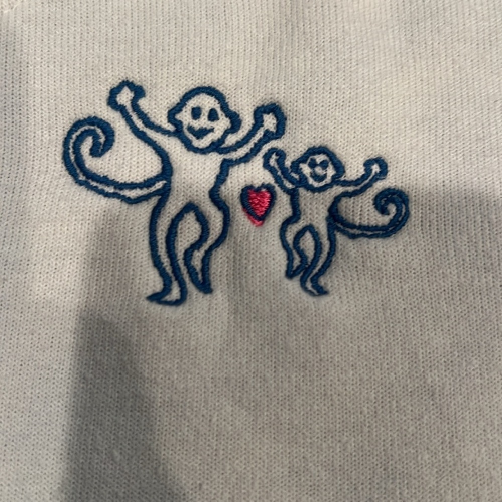Roller Rabbit Tie Dye Crew Neck Sweatshirt - Picture 3 of 4